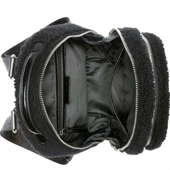 NWT $188 Calvin Klein Estelle Backpack black main image 6